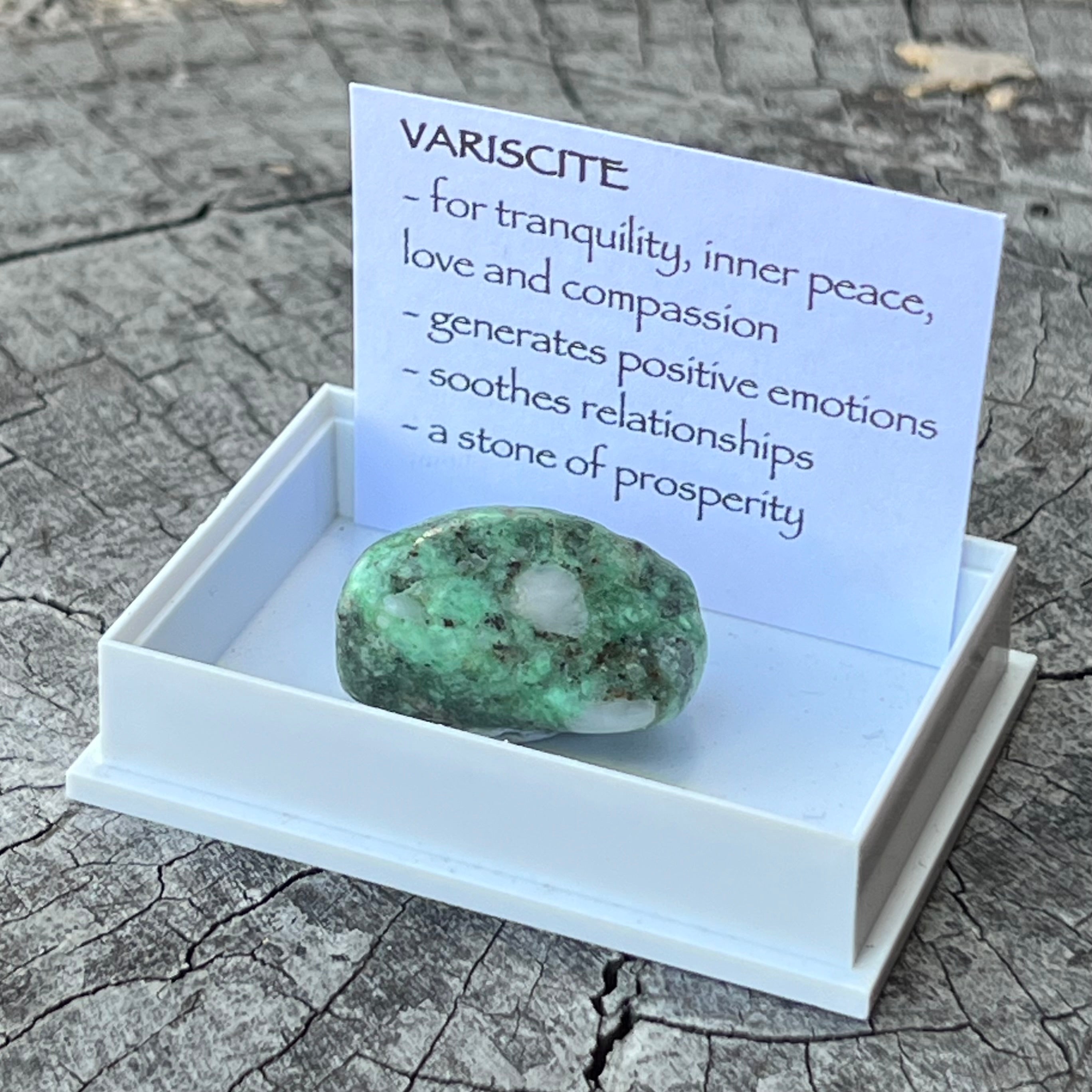 Variscite ~ Specialty Boxed Crystal
