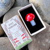 Little Lucky Toadstool Mushroom ~ In Box