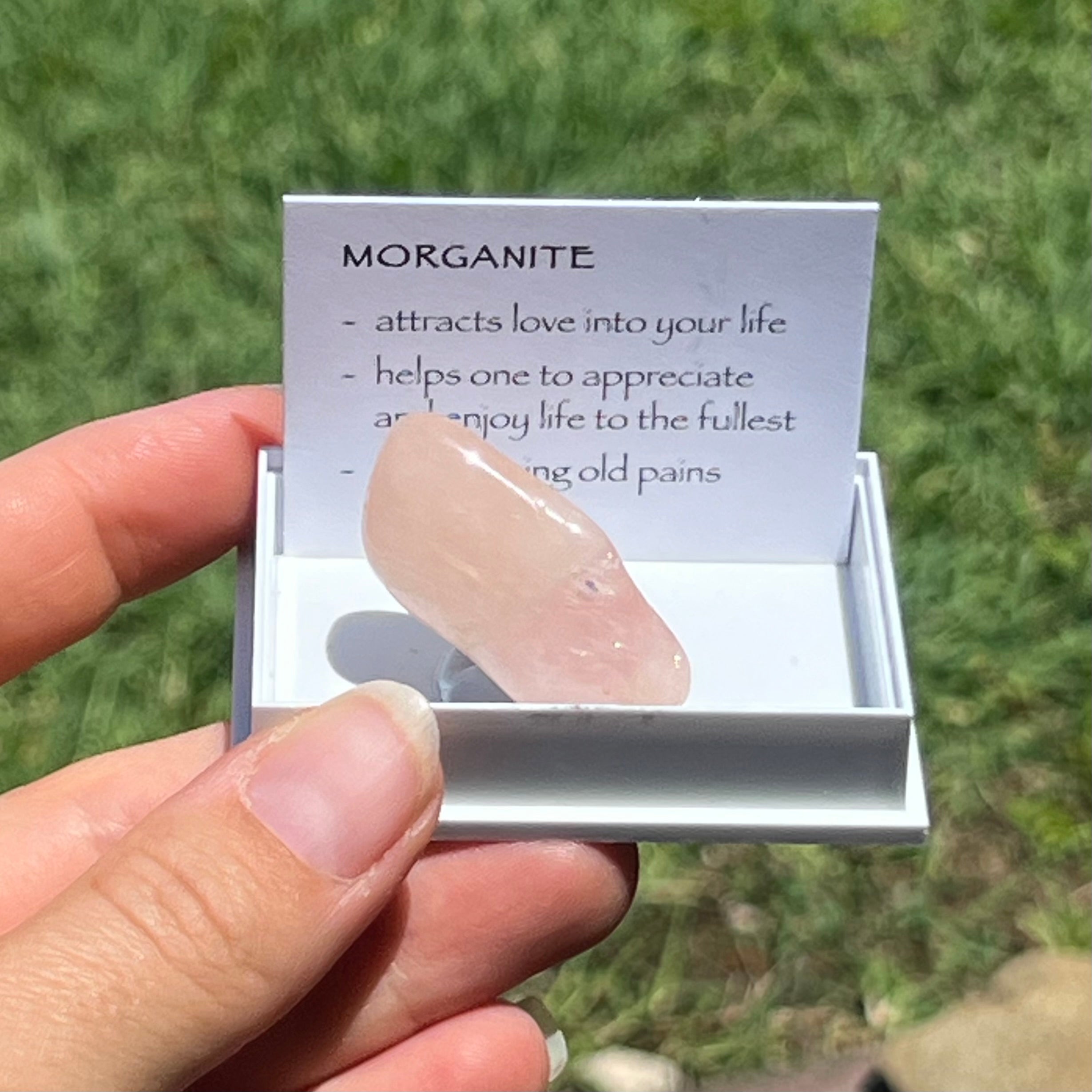 Morganite ~ Specialty Boxed Crystal