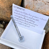Stibnite ~ Specialty Boxed Crystal