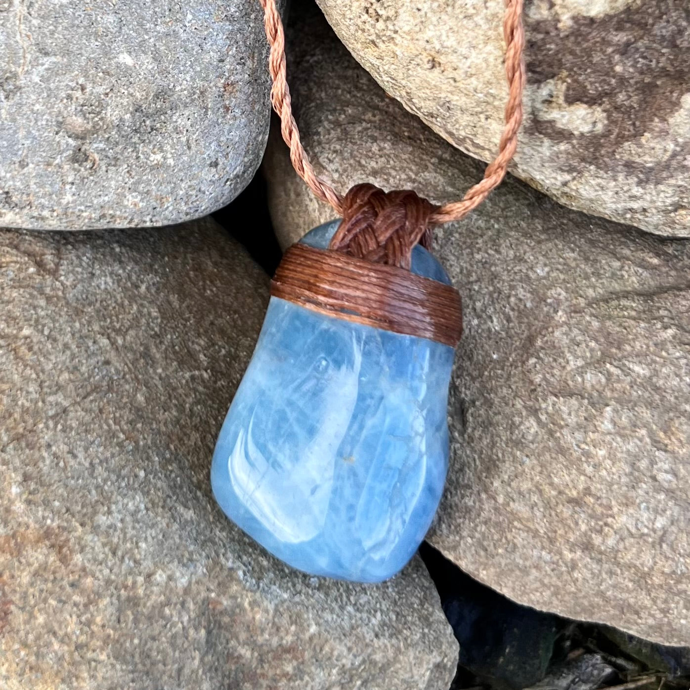 Muse Medicine ~ Blue Aquamarine Calming ~ Talisman