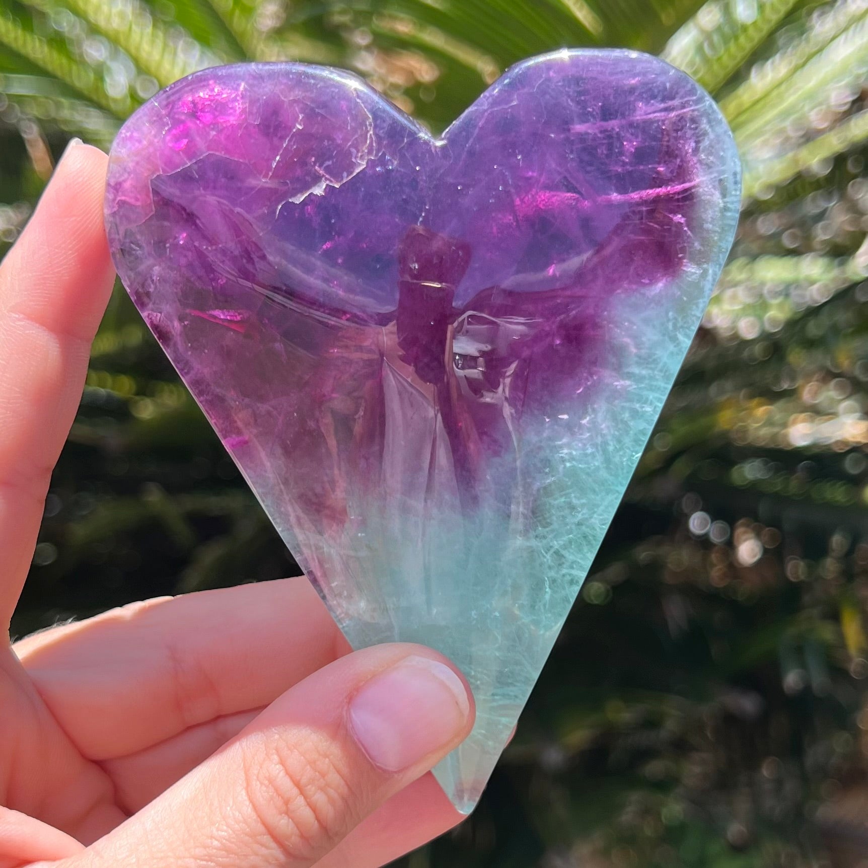 Fluorite Heart
