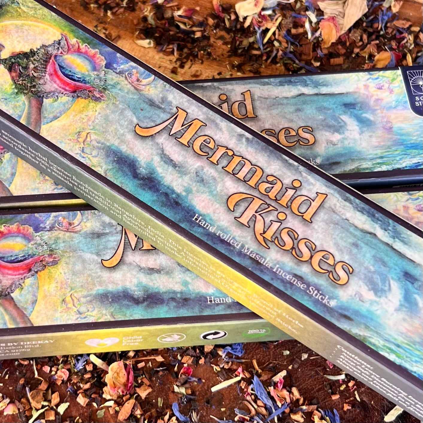 Mermaid Kisses Incense ~ 12 Sticks