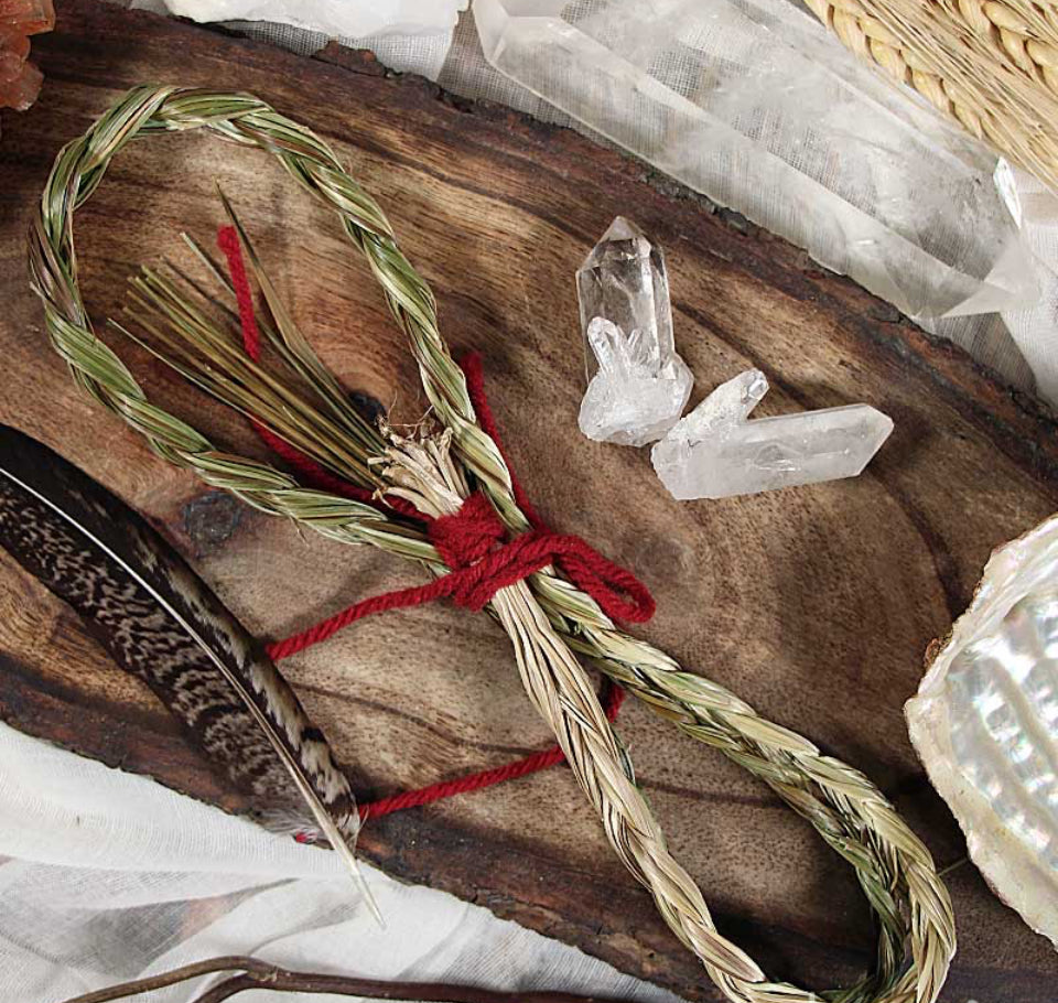 Sweet Grass ~ Smudging Braid