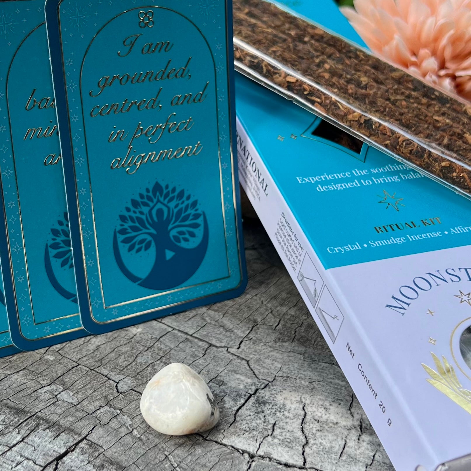 Affirmation of Balance ~ Moonstone Incense Kit