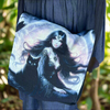 Mystical Goddess with Cat ~ Cotton Shoulder Bag