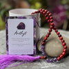 Intuition~ Rosewood and Amethyst ~ Meditation Necklace