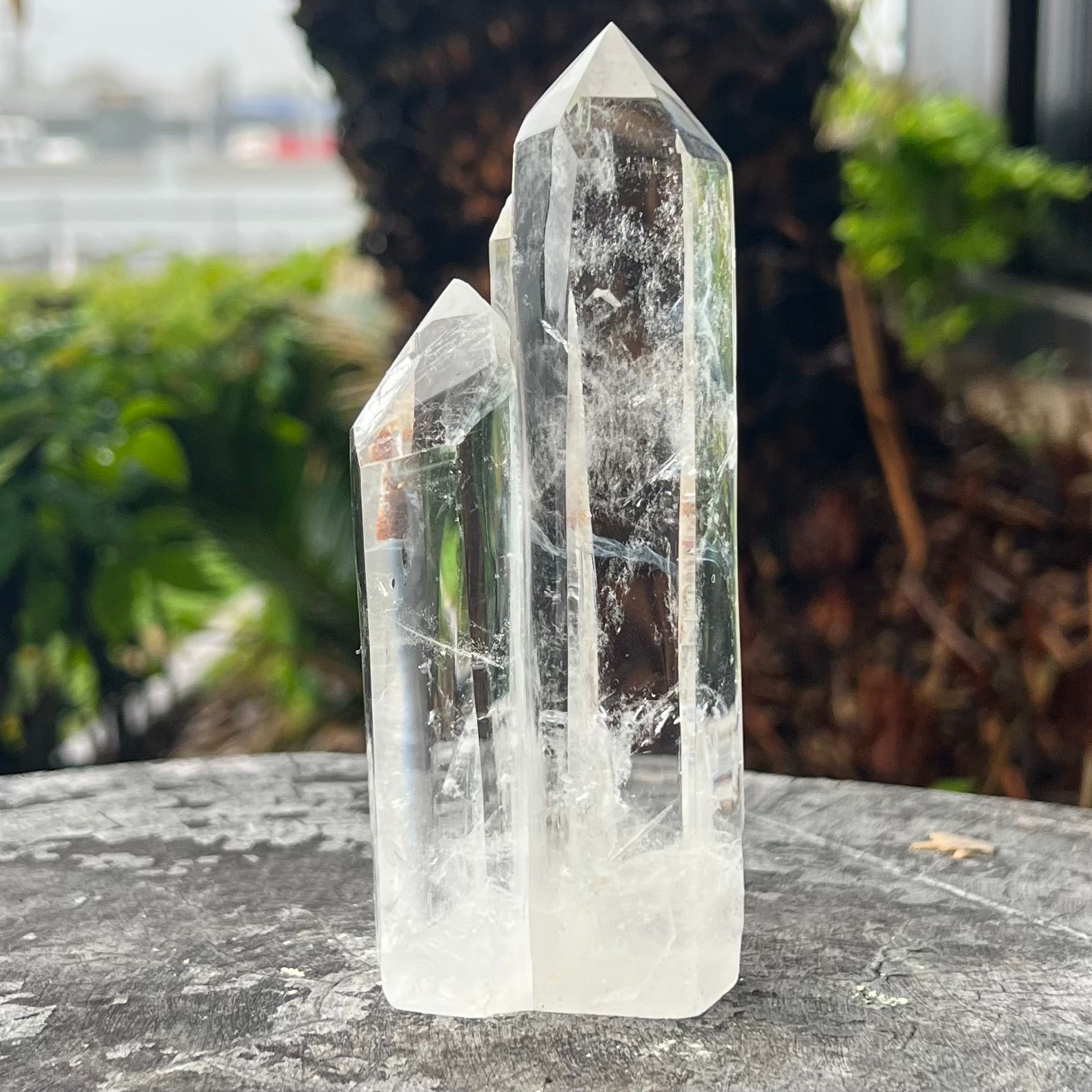 Clear Quartz Multi Point Tower