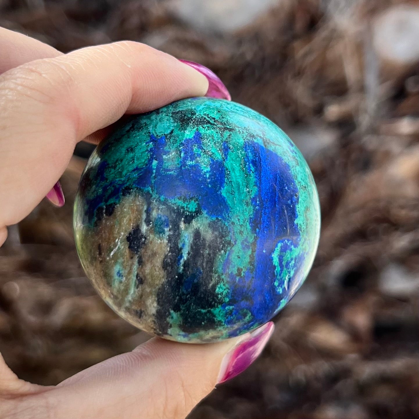 Azurite Sphere