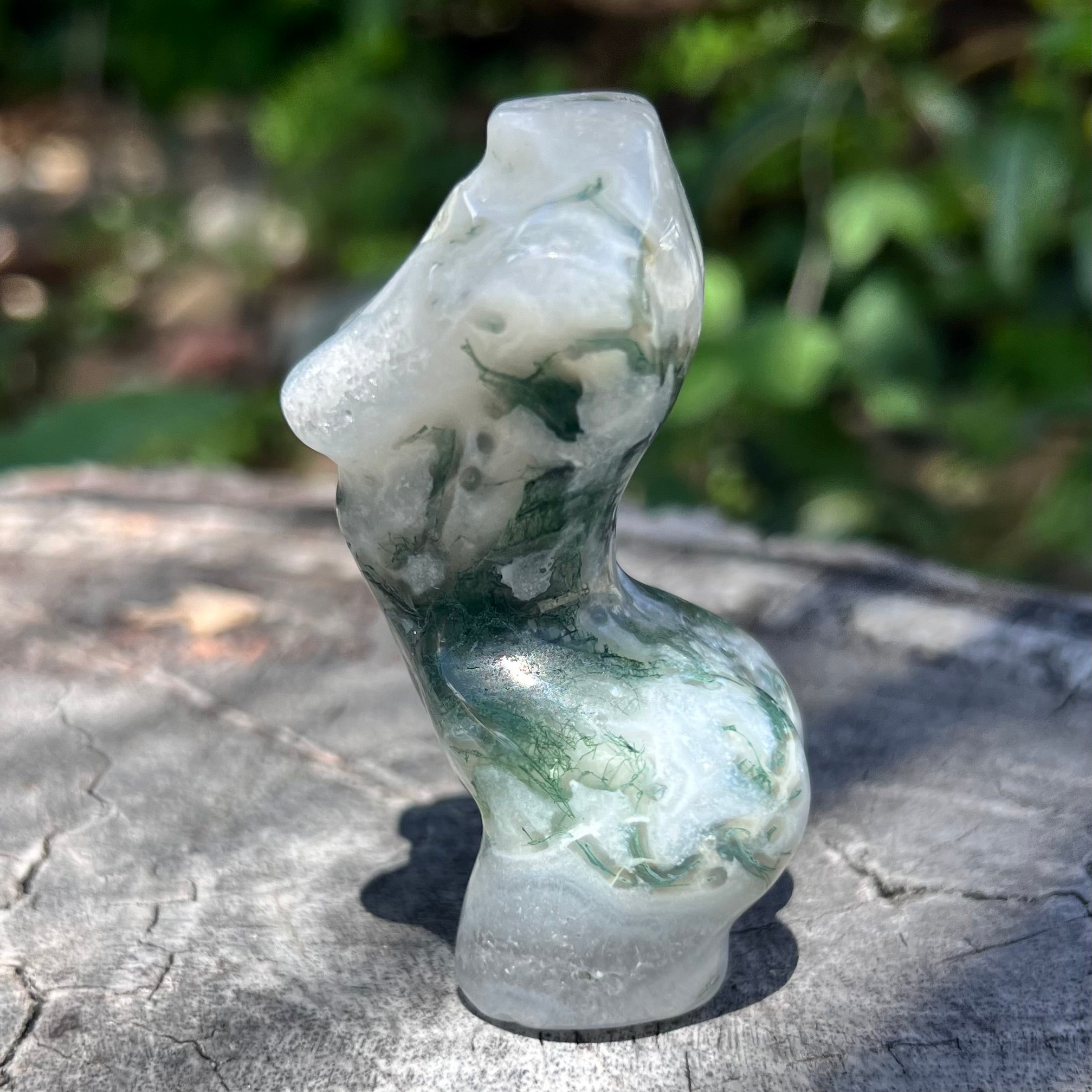 Moss Agate Mini Lady