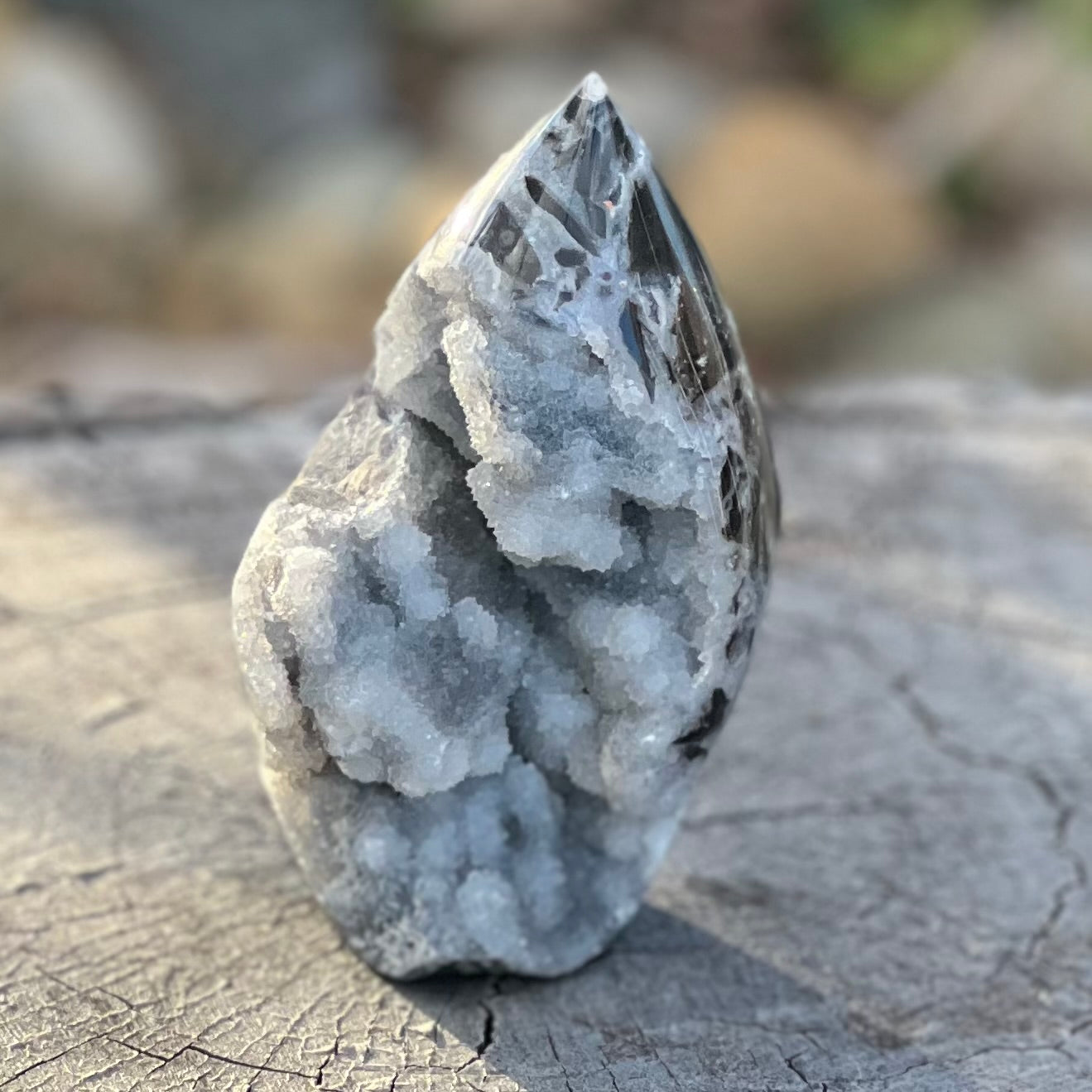 Sphalarite Tear Drop Geode