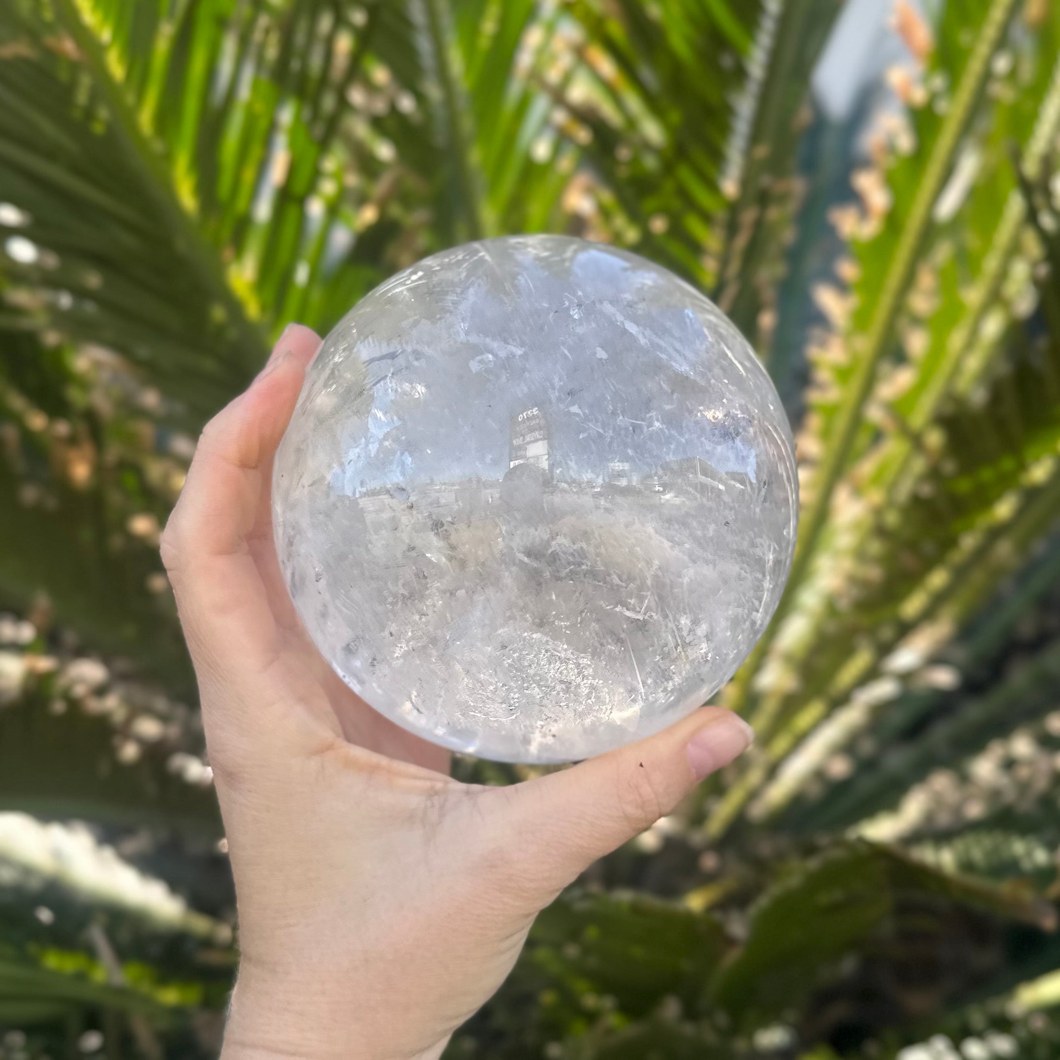 Clear Quartz Sphere ~ Large