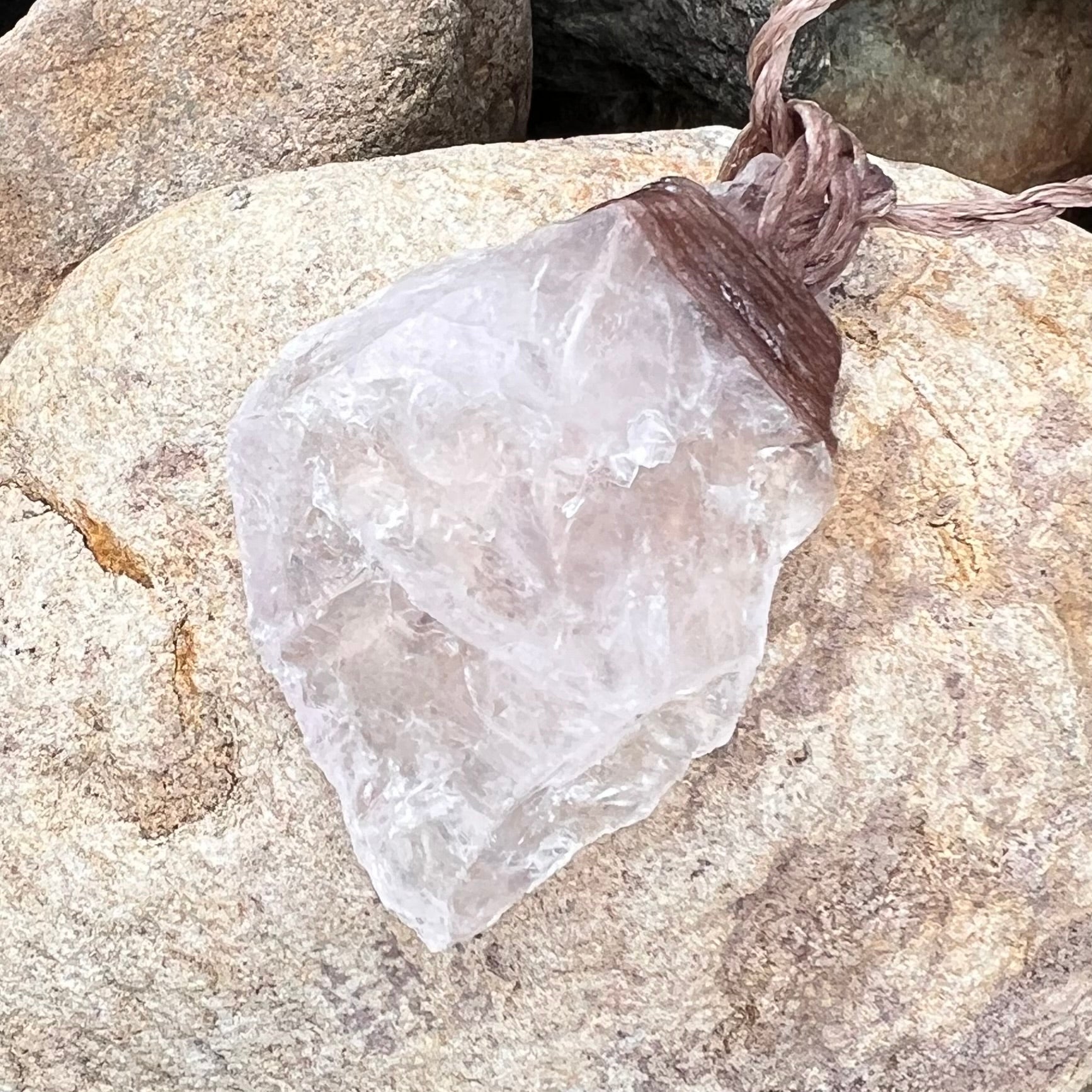 Muse Medicine ~ Devotional Love - Natural Rose Quartz ~ Talisman