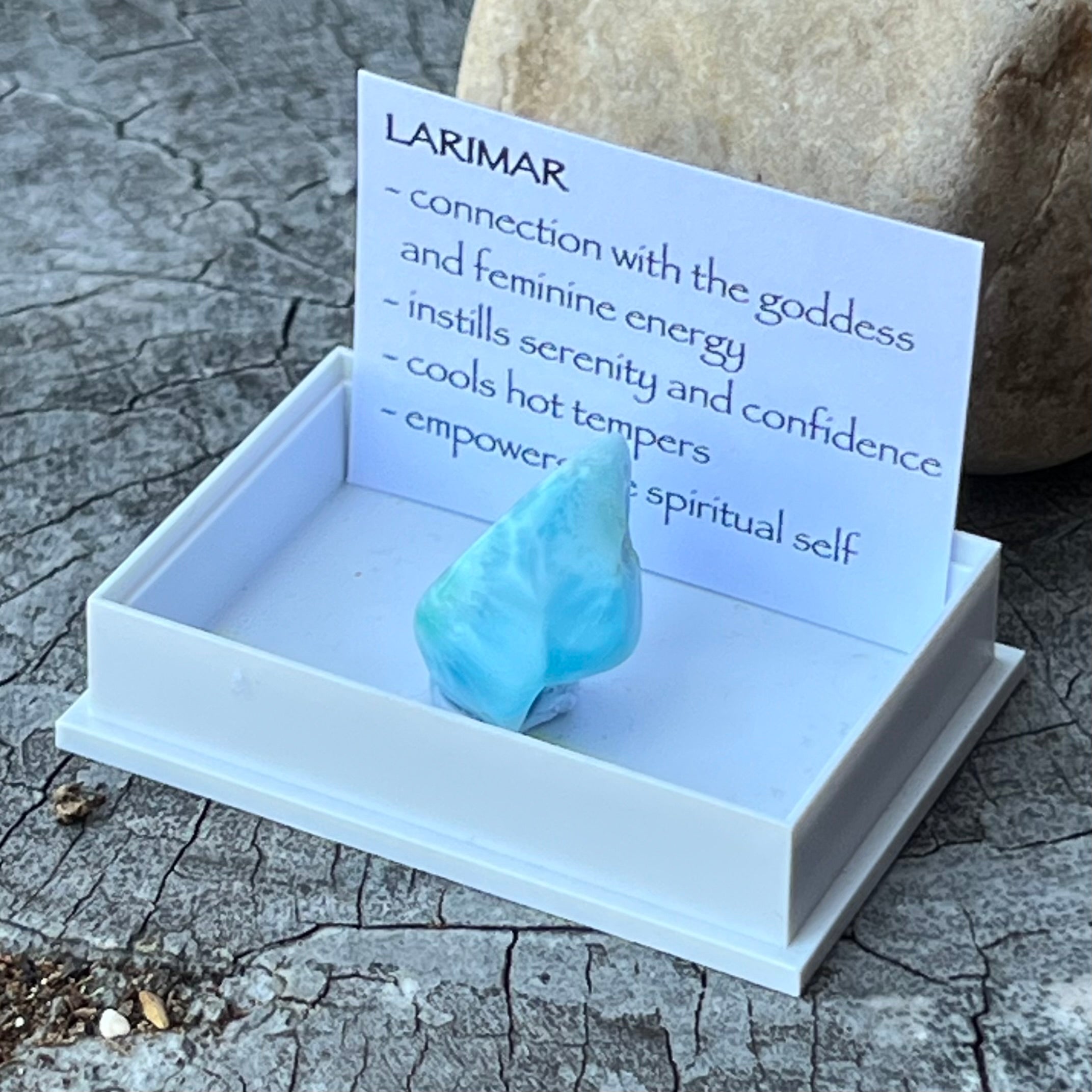 Larimar ~ Specialty Boxed Crystal
