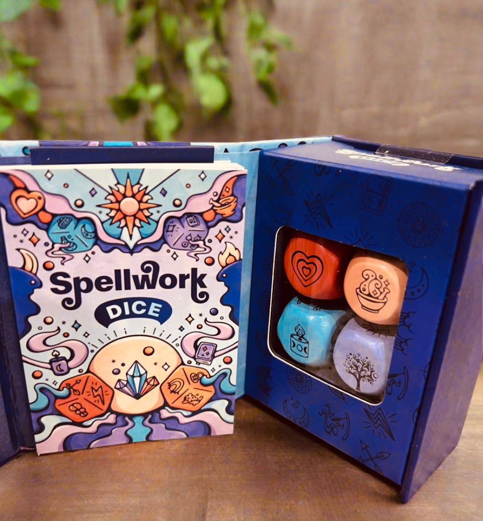 Spell Work Witchy Dice Set