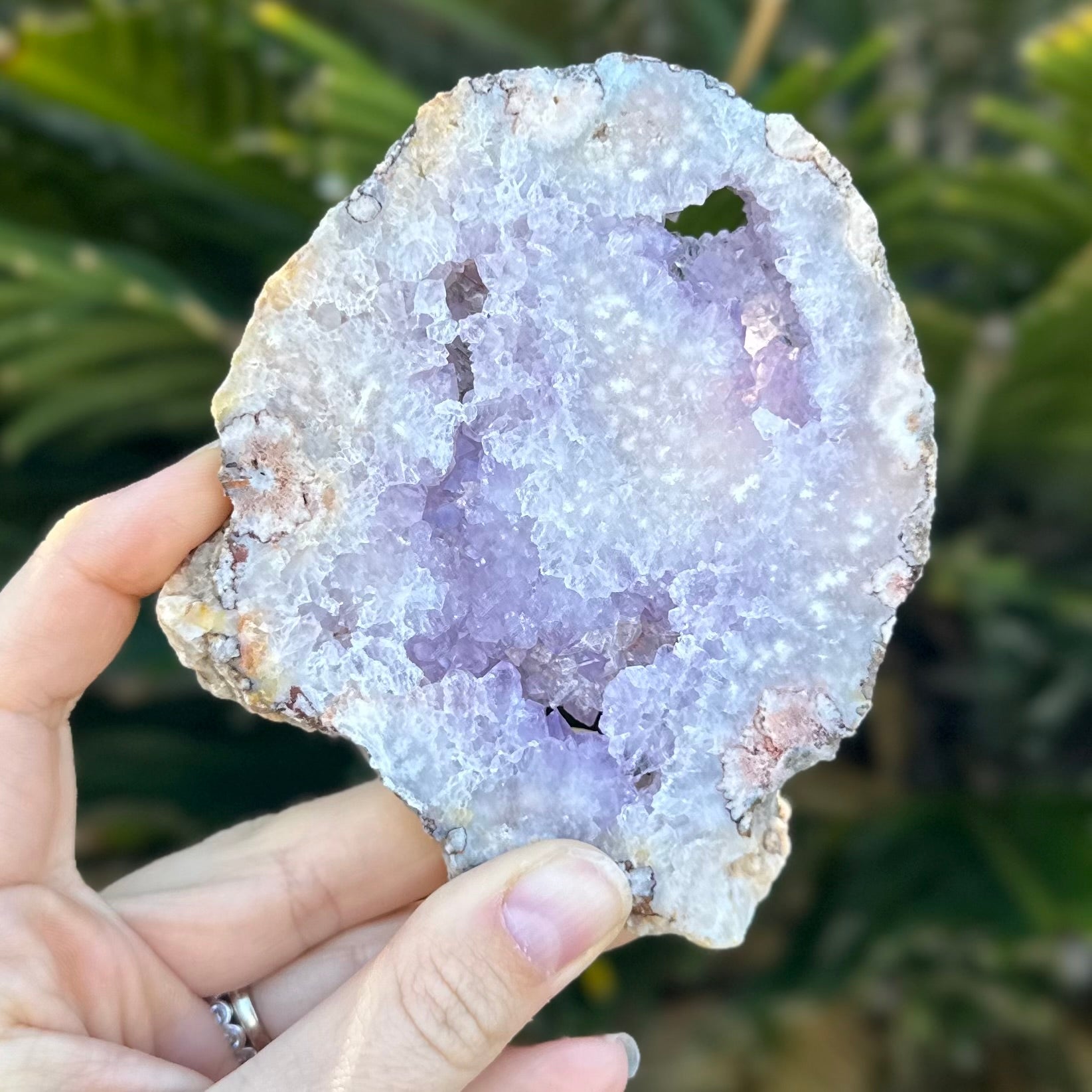 Pink and Purple Amethyst Slab