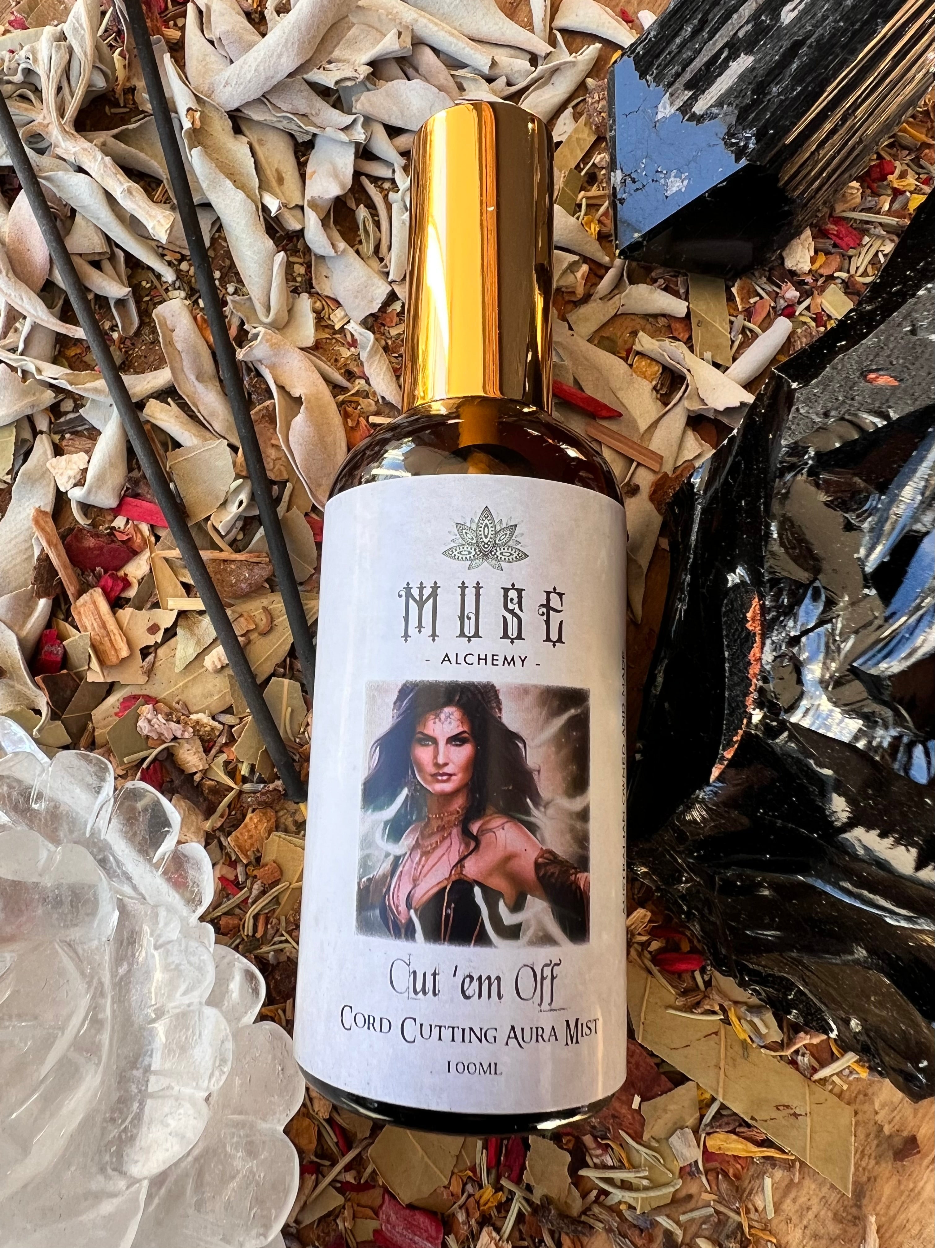 Muse Alchemy ~ Cut ‘em Off ~ Cord Cutting ~ Aura Mist 100ml