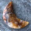 SALE ~ Crescent Moon - Golden Healer Quartz