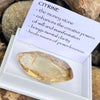 Raw Citrine ~ Specialty Boxed Crystal
