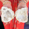 Clear Quartz Friendship Geode (G)