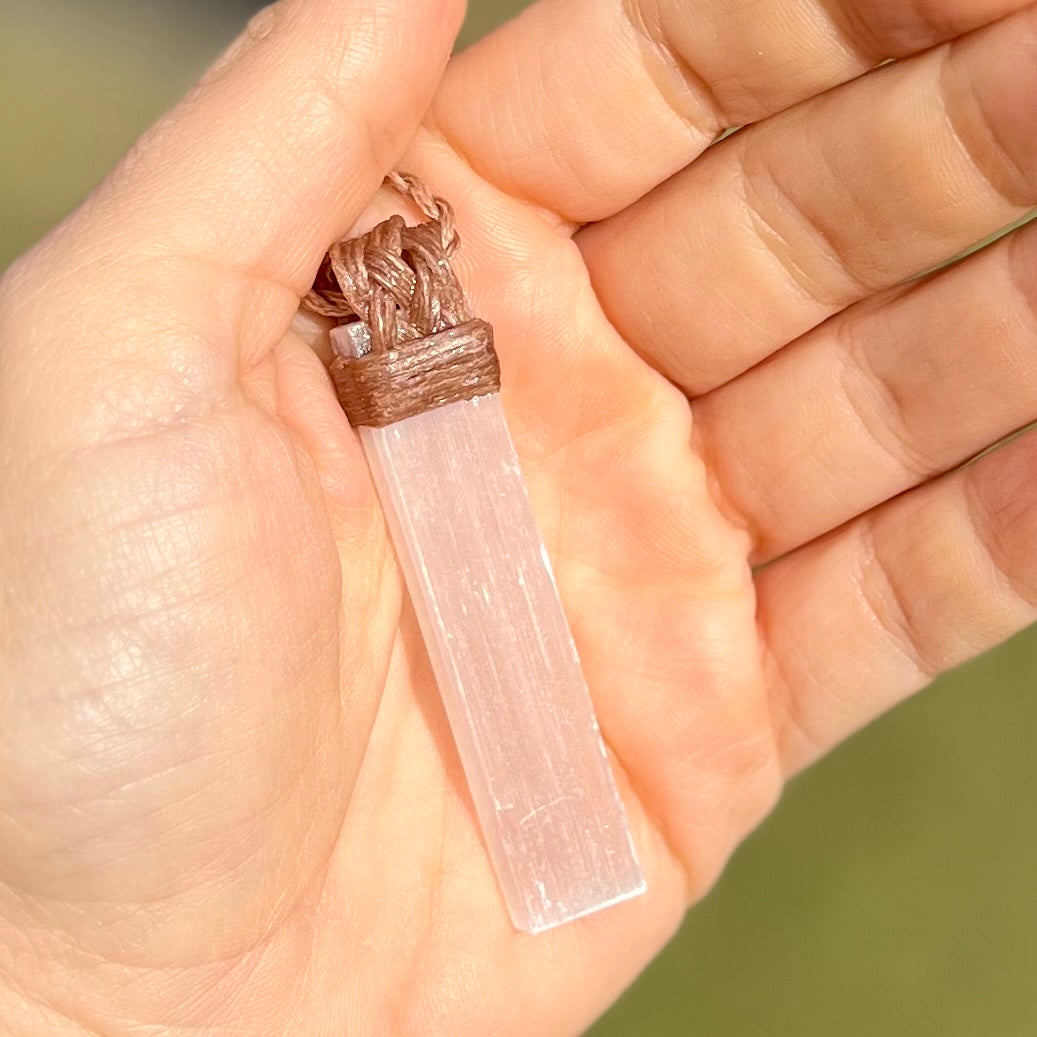 Muse Medicine ~ Selenite ~ Purifying Talisman
