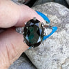 Alexandrite ~ Sterling Silver Ring ~ Size 7