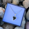Moldavite Sterling Silver Pendant