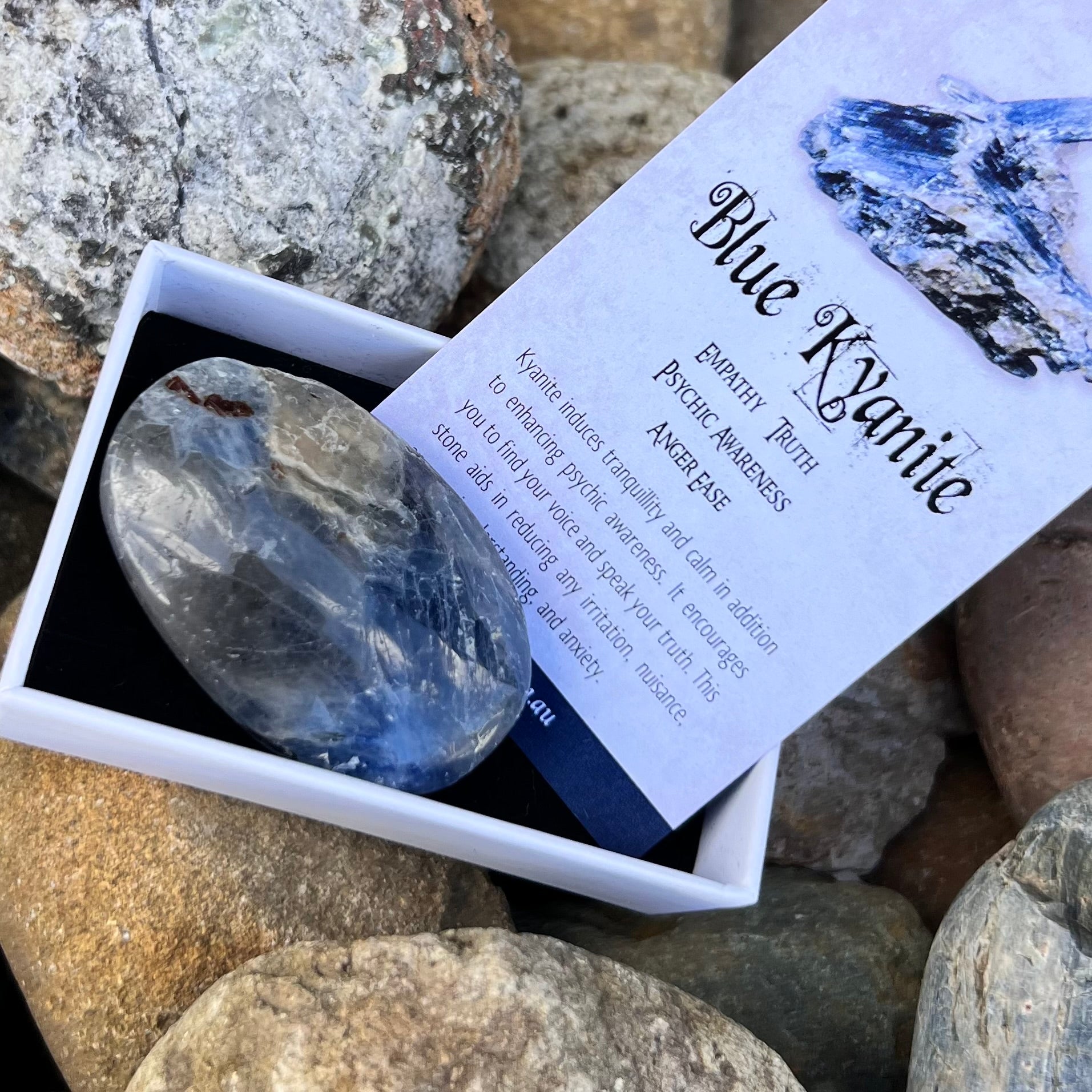 Blue Kyanite  ~ Specialty Boxed Crystal