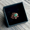 Muse Forged ~ Artesian Green Aventurine Ring ~ Size 6