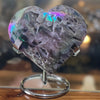 Sphalerite Heart on Stand