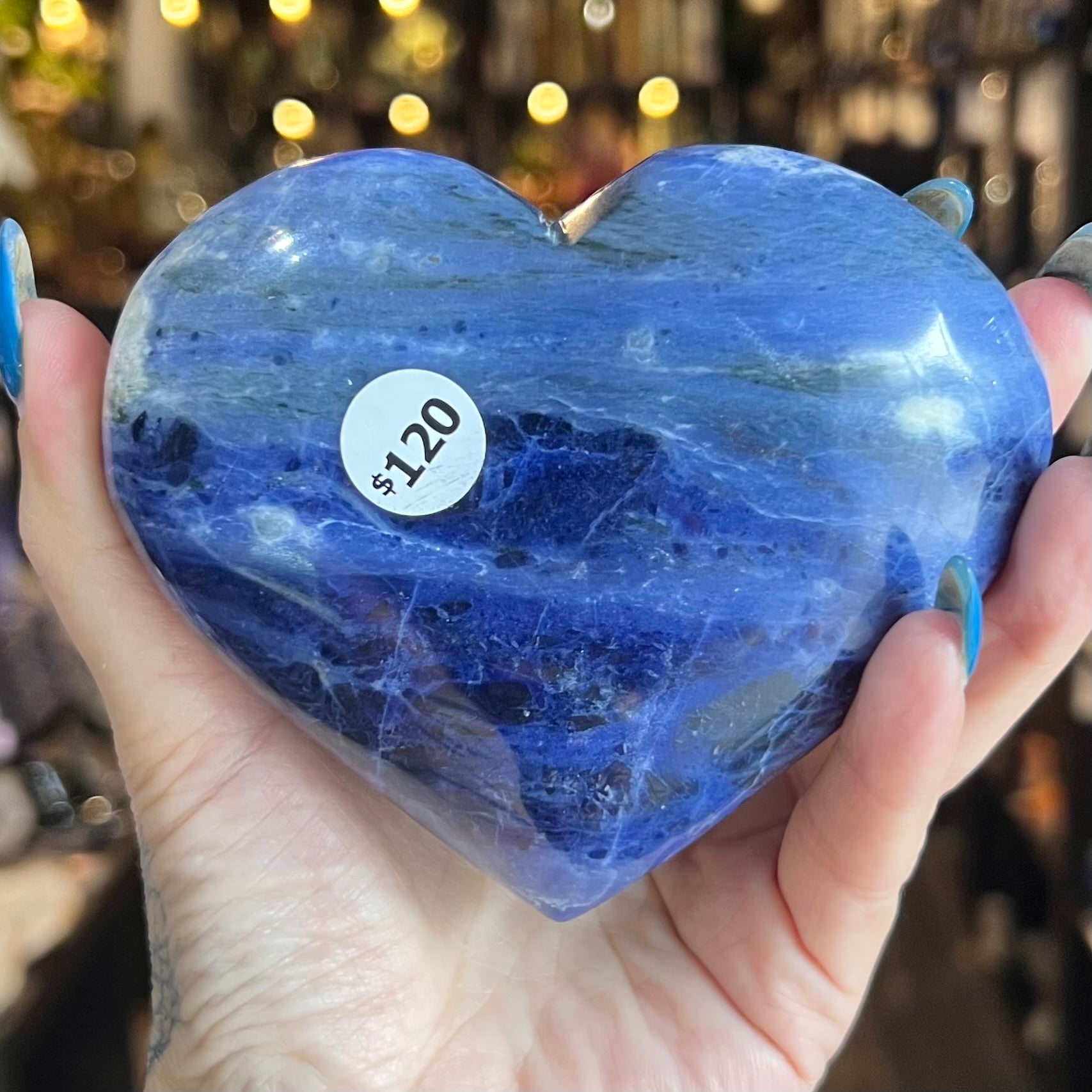 Express yourself Heart ~ Sodalite