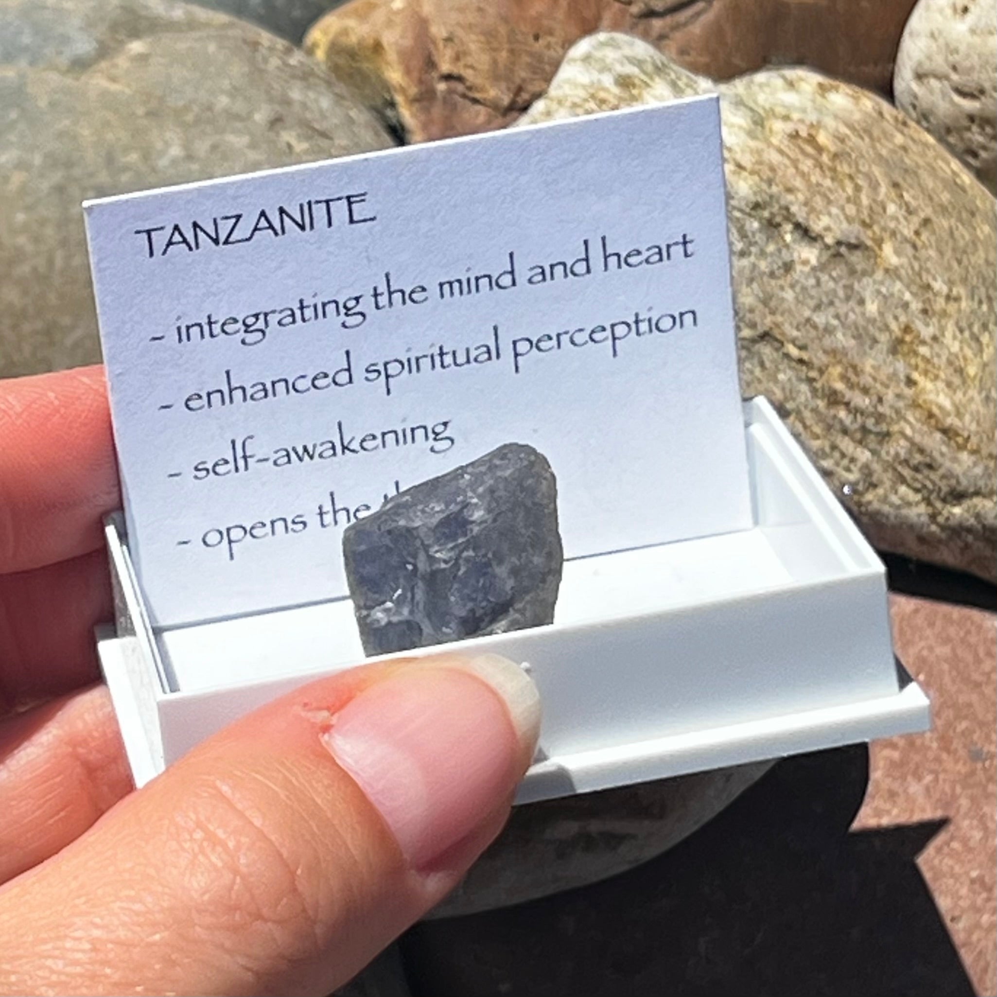 Tanzanite ~ Specialty Boxed Crystal