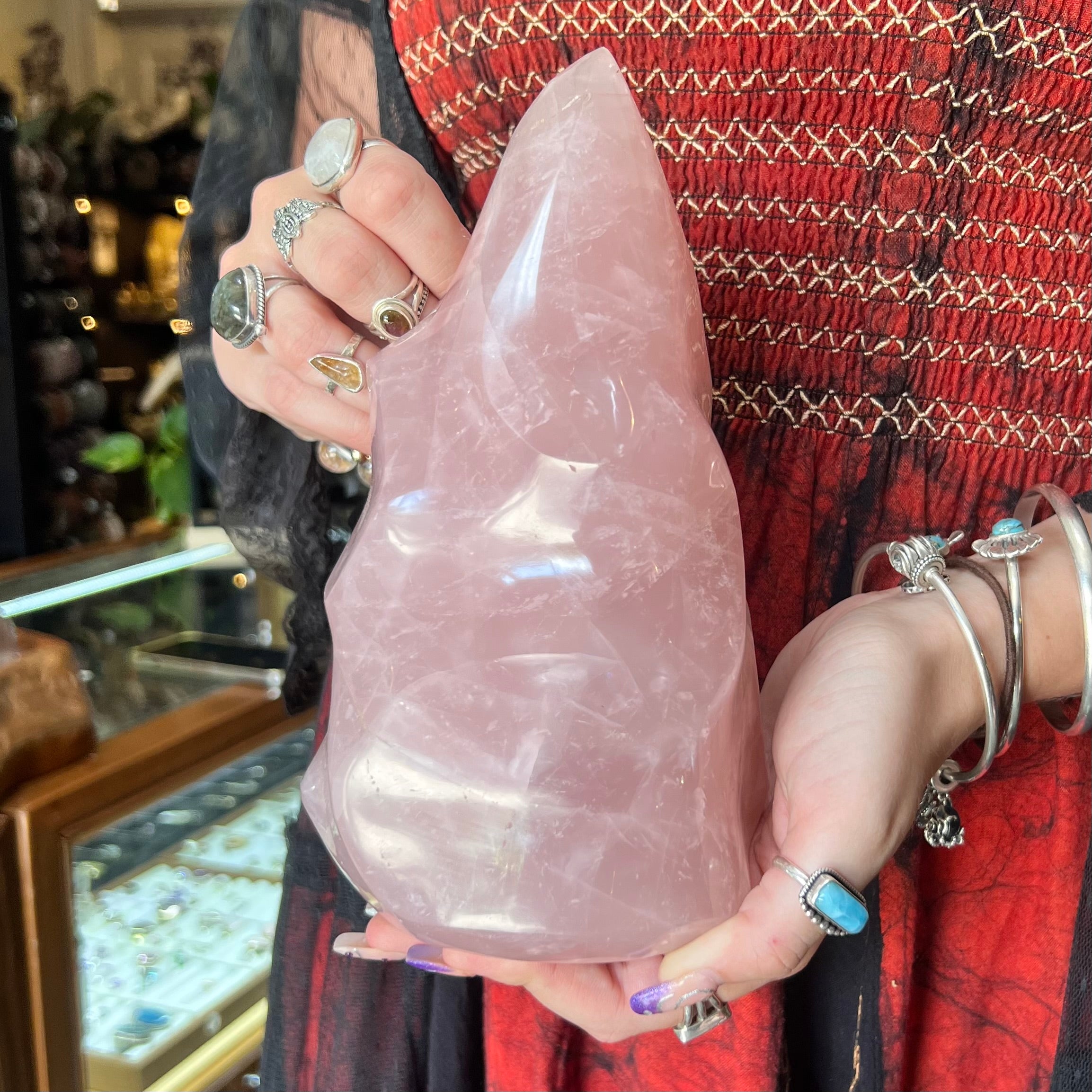 Huge Rose Quartz Freeform