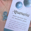 Aquamarine Mushrooms ~ Specialty Boxed Crystal