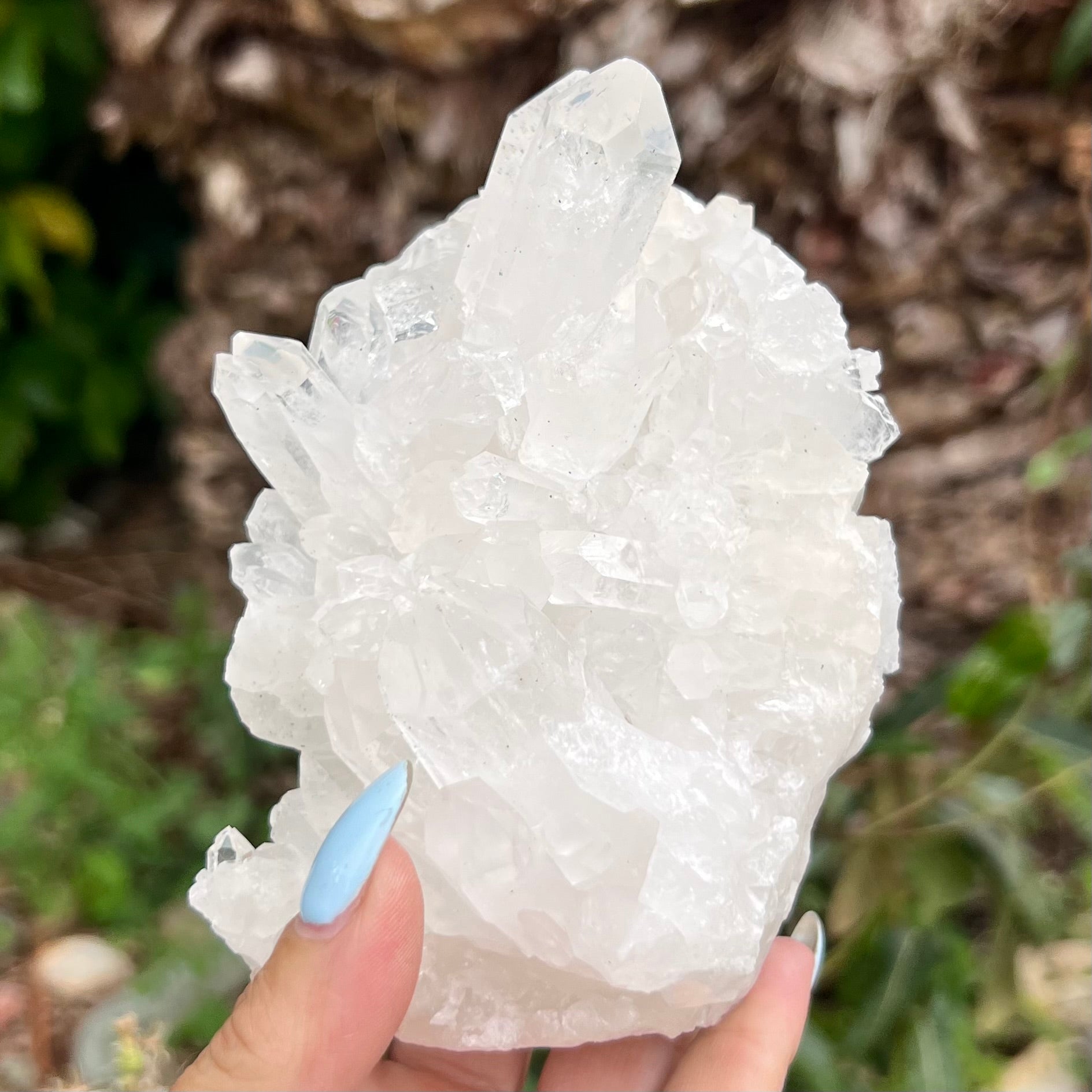 Clear Quartz Natural Raw Cluster (6)