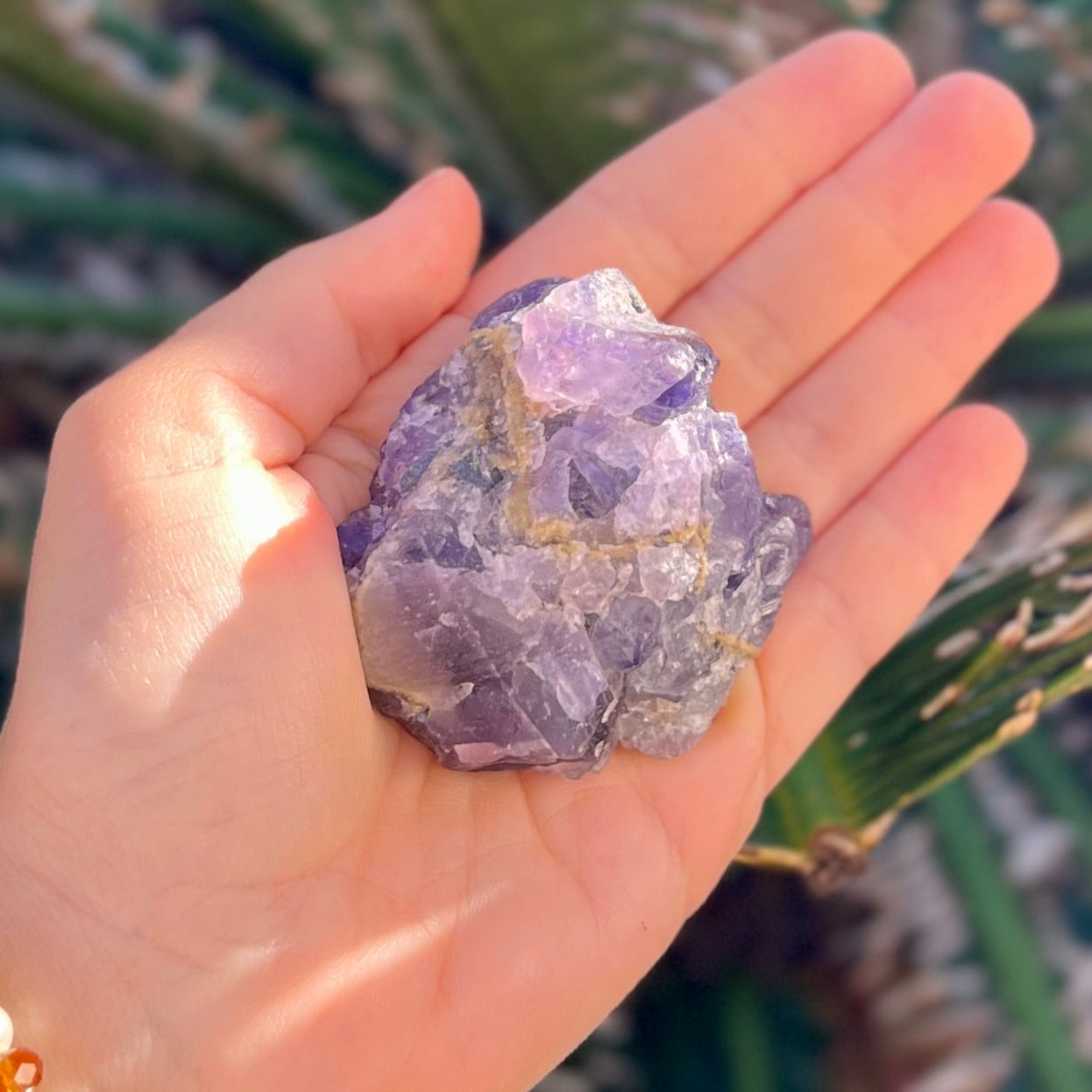 Raw Rainbow Fluorite Specimen
