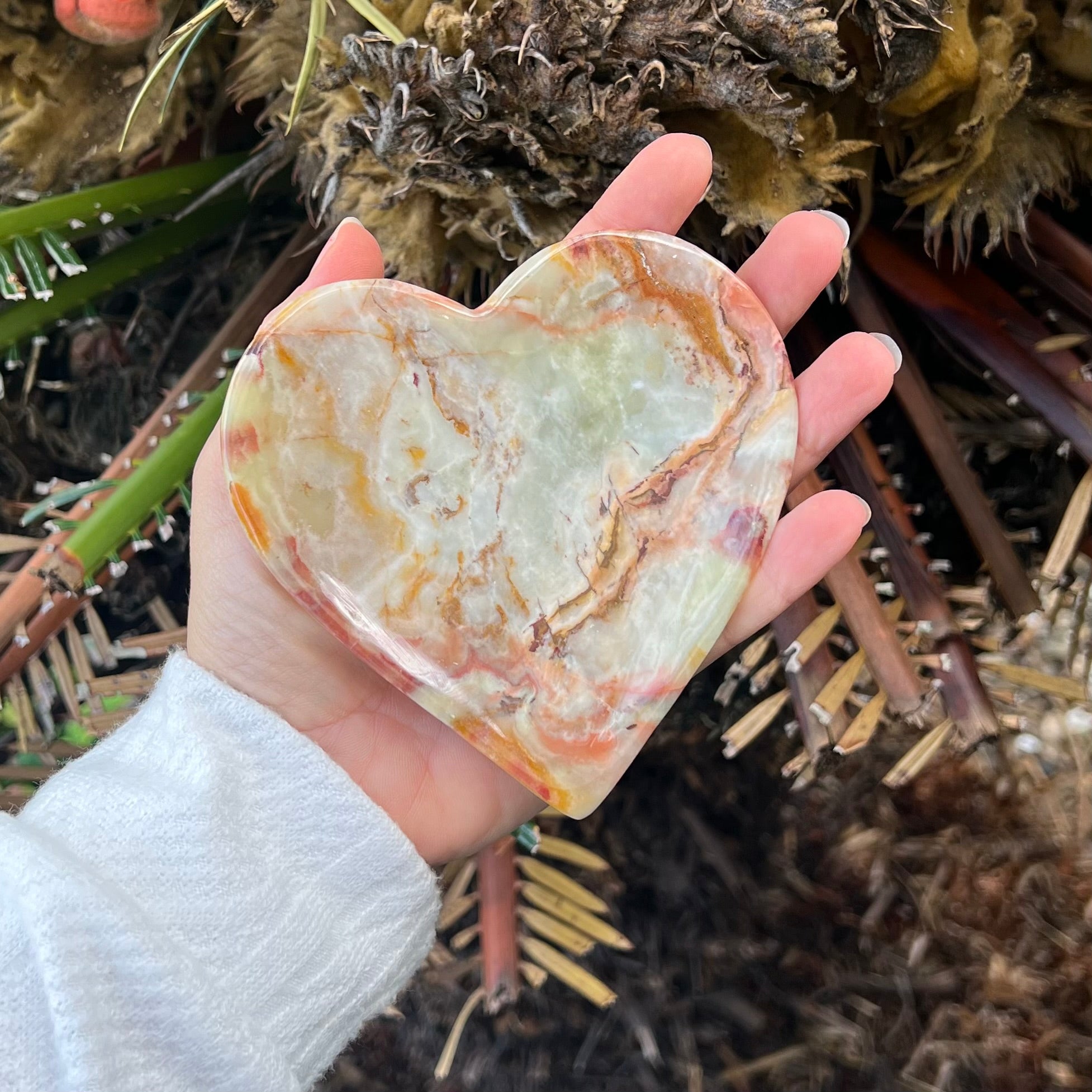 Afghanistan Jade Heart Carving
