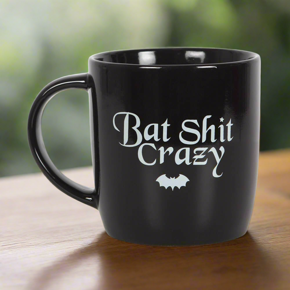 Bat Shit Crazy ~ Gothic Mug
