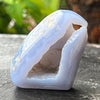 Blue Lace Agate Semi Raw Piece