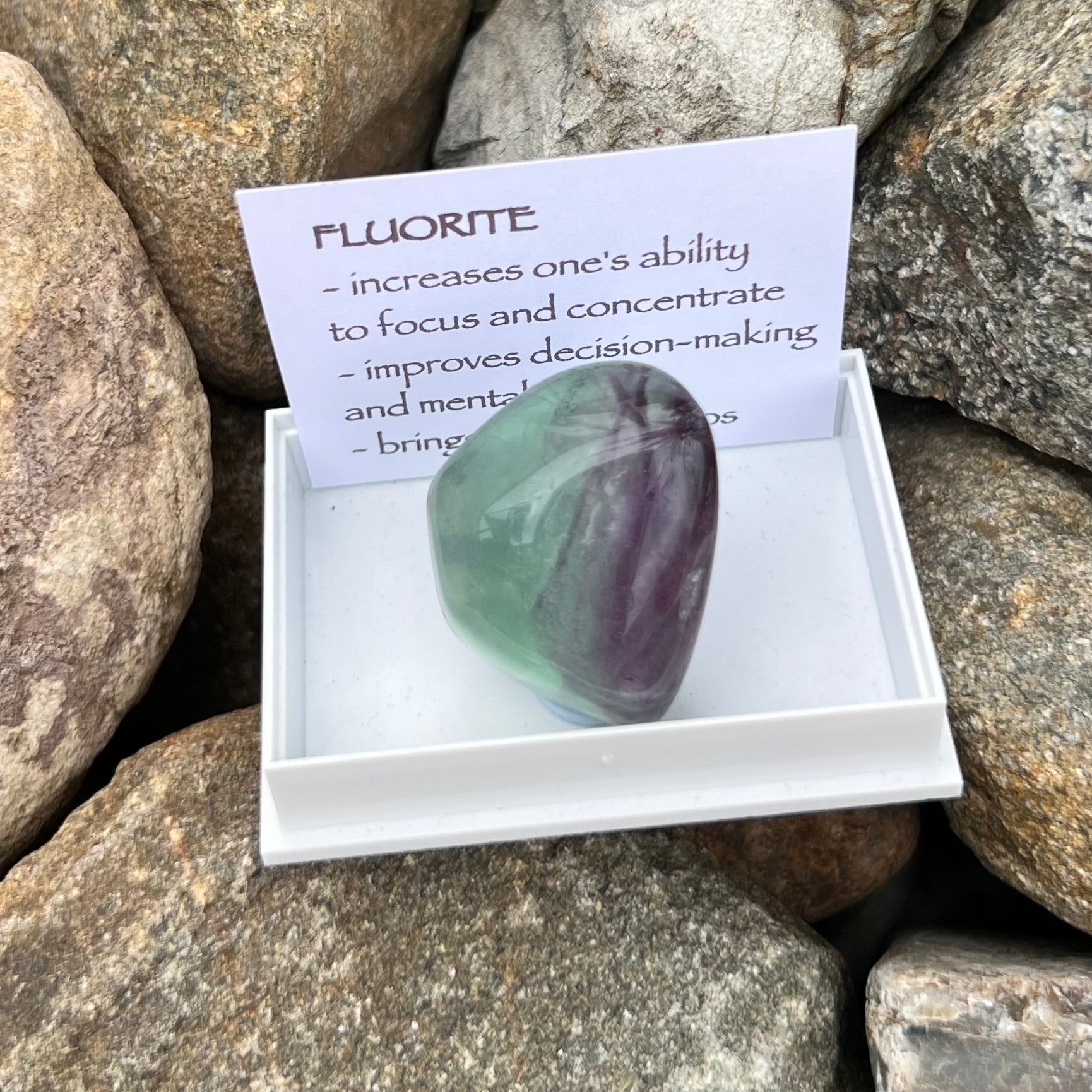 Fluorite ~ Specialty Boxed Crystal