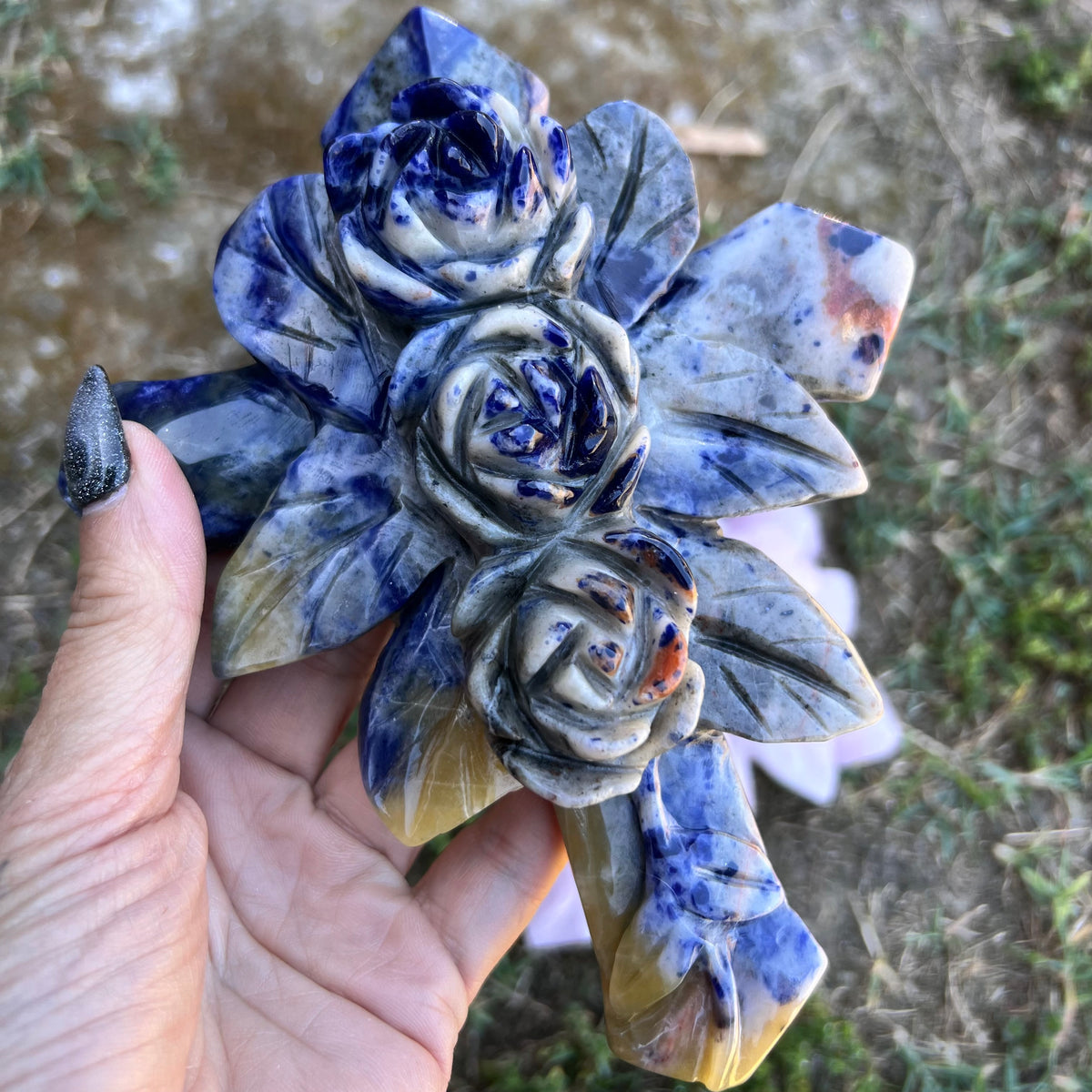 Sodalite ~ Roses Cross