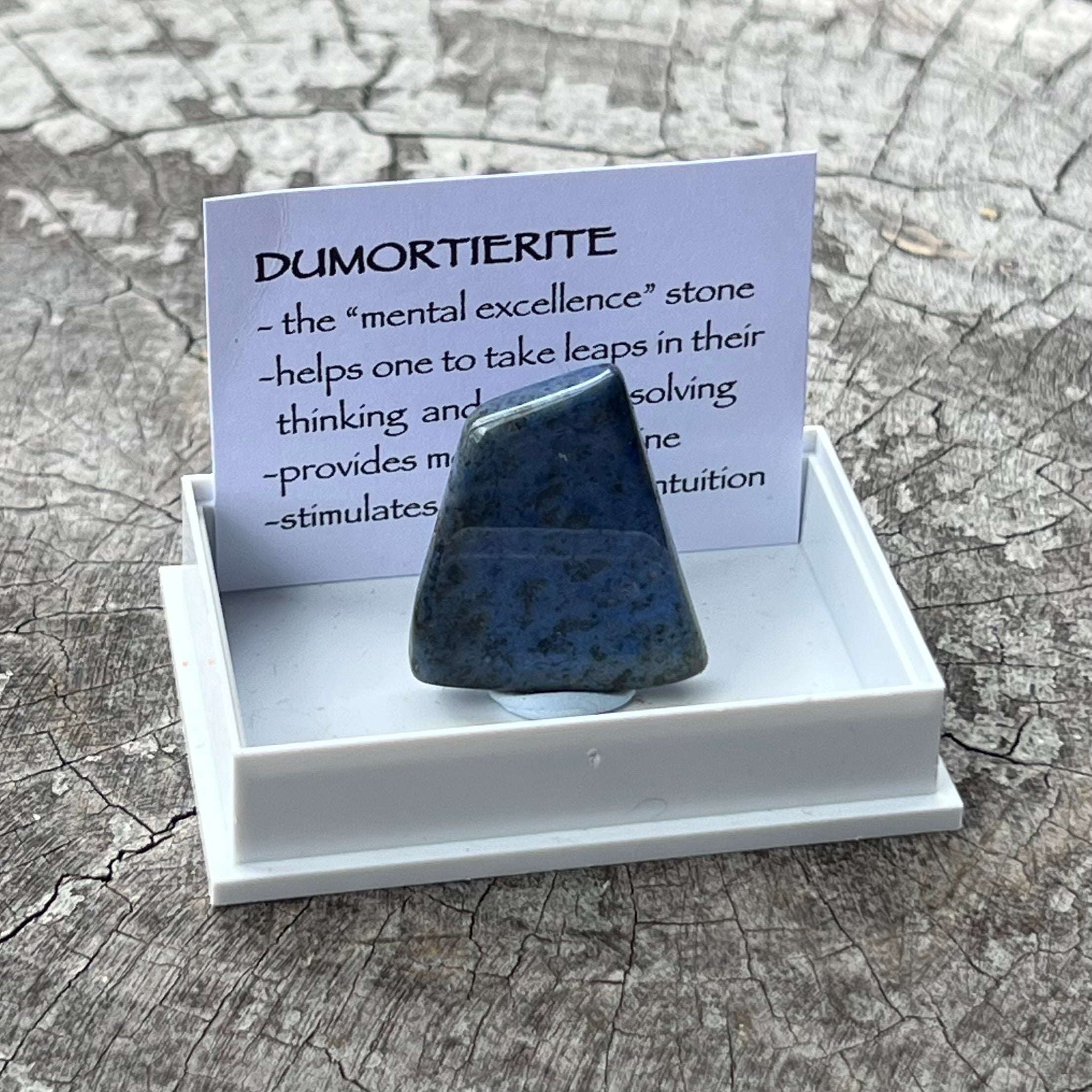 Dumortierite ~ Specialty Boxed Crystal