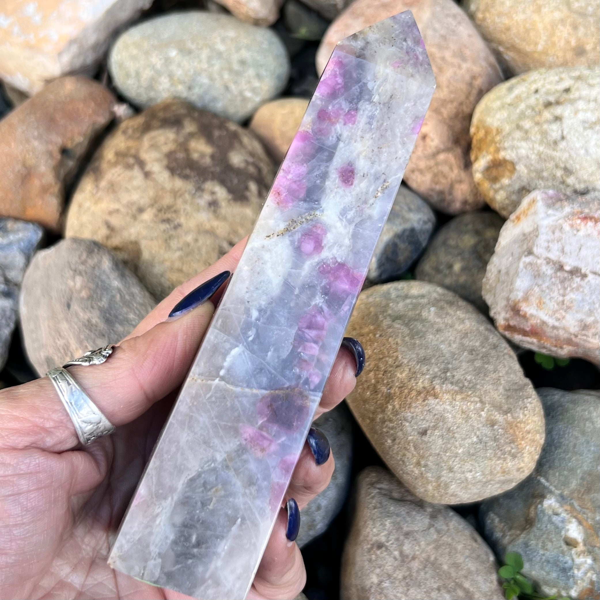 Pink Tourmaline Generator Tower