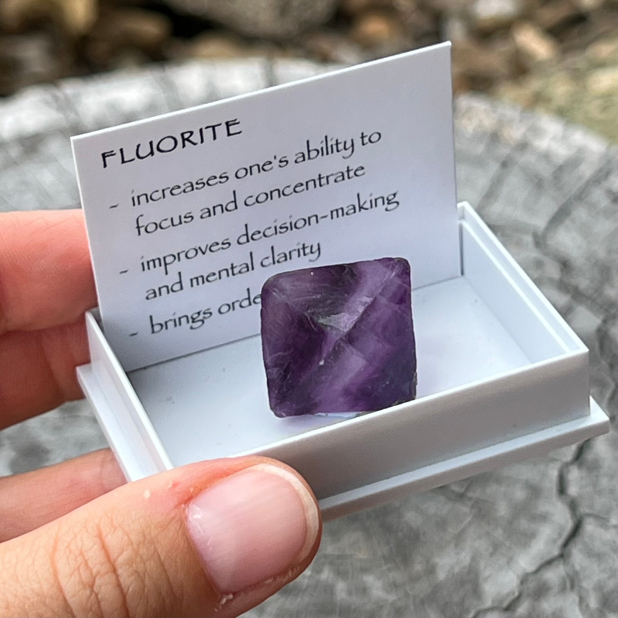 Fluorite ~ Specialty Boxed Crystal