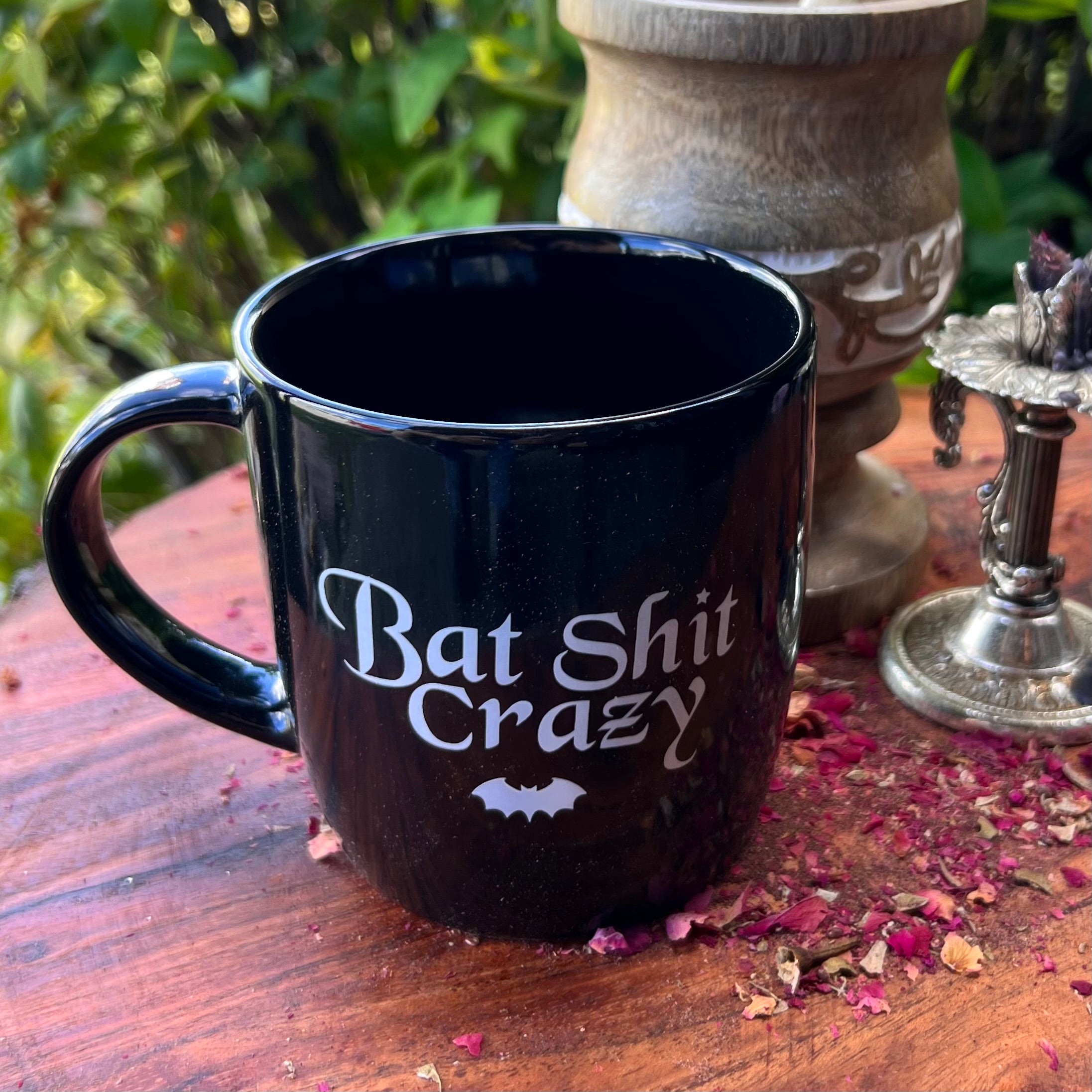 Bat Shit Crazy ~ Gothic Mug