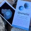 Raw Aquamarine ~ Specialty Boxed Crystal (3)