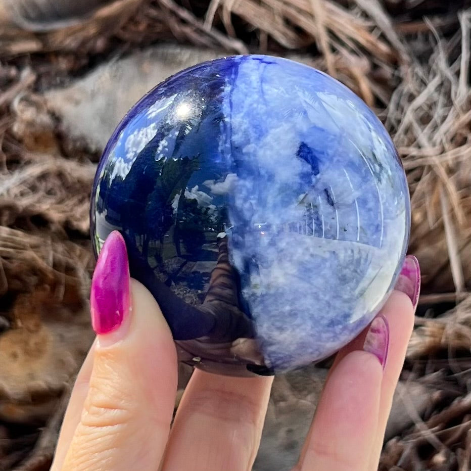 Dumortierite Sphere