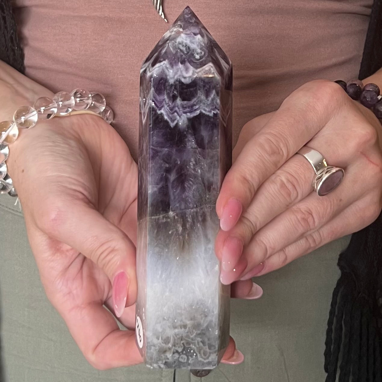 Chevron Amethyst Tower