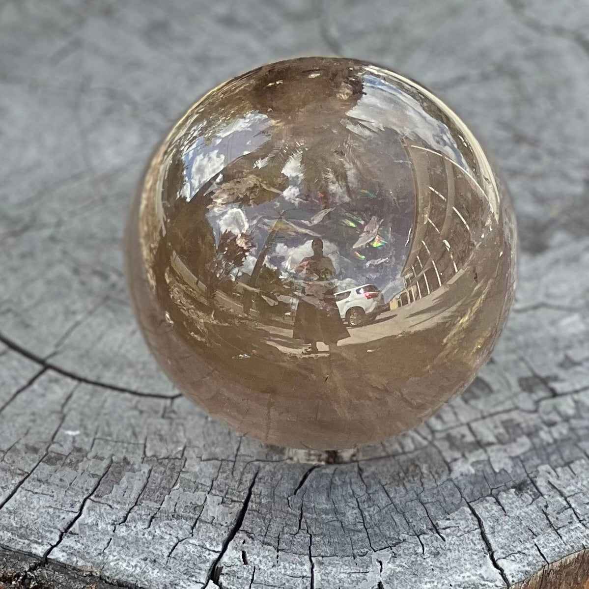 Smoky Quartz Sphere