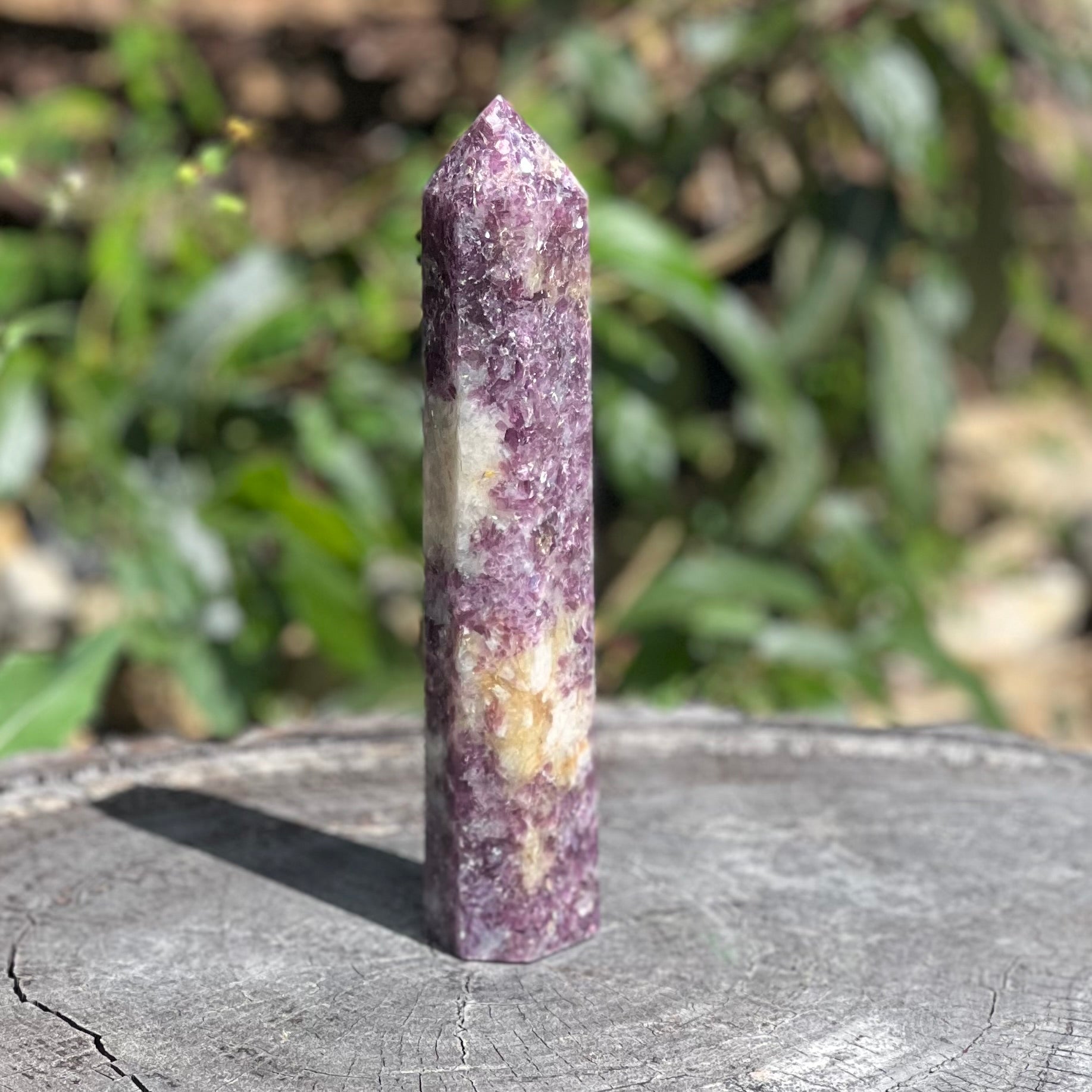 Lepidolite Tower